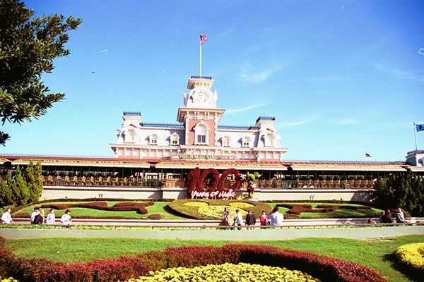 Entrance to Magic Kingdom