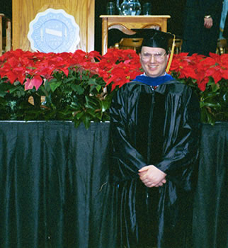 John at UNC graduation